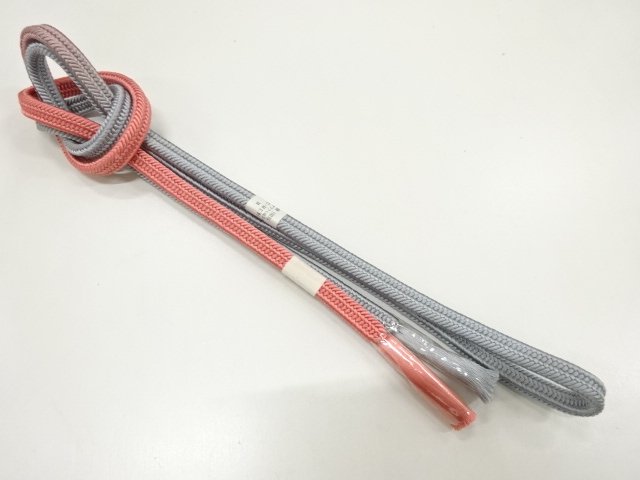 JAPANESE KIMONO / UNUSED HAND-TIED OBIJIME